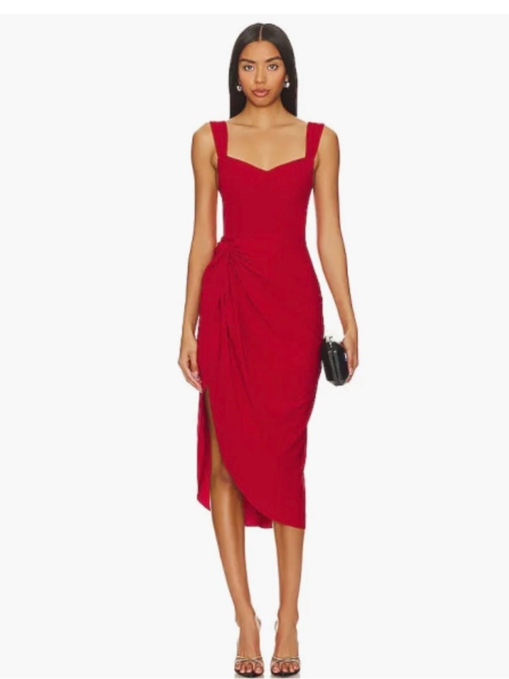 Yumi Kim Billy Ruched Midi Dress